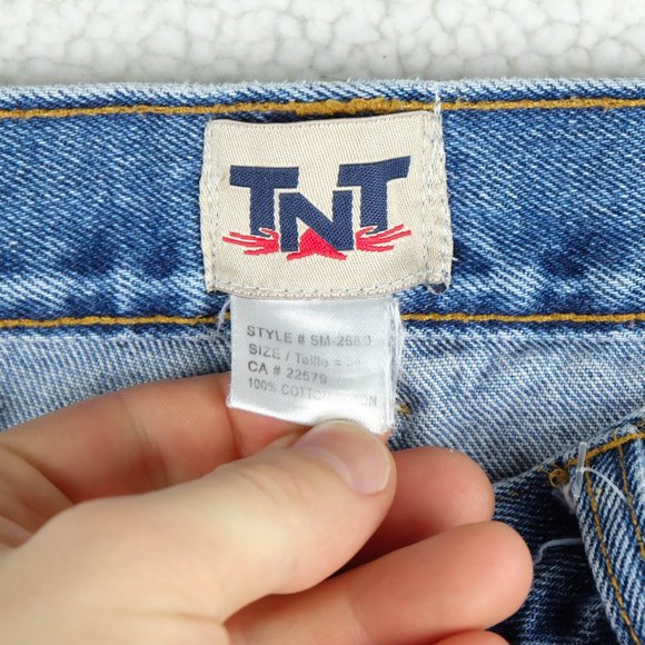 Men's Straight Vintage Jeans - Blue - Picture 9 of 9